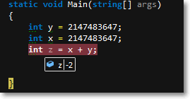 C#入门之checked和unchecked的区别实例解析1