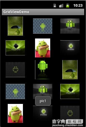 Android开发学习笔记 Gallery和GridView浅析3
