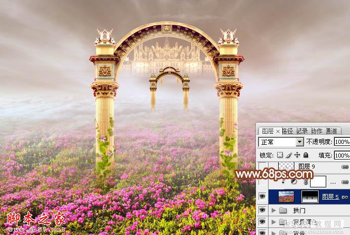 Photoshop设计打造出圣洁唯美梦幻般的天使婚片44