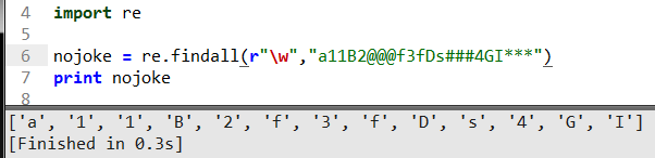 python中正则的使用指南8