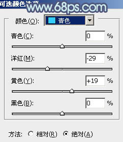 photoshop利用通道替换为外景人物调制出冷酷的青蓝色效果9