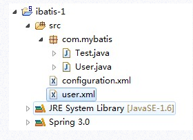 Java持久层框架MyBatis简单实例1