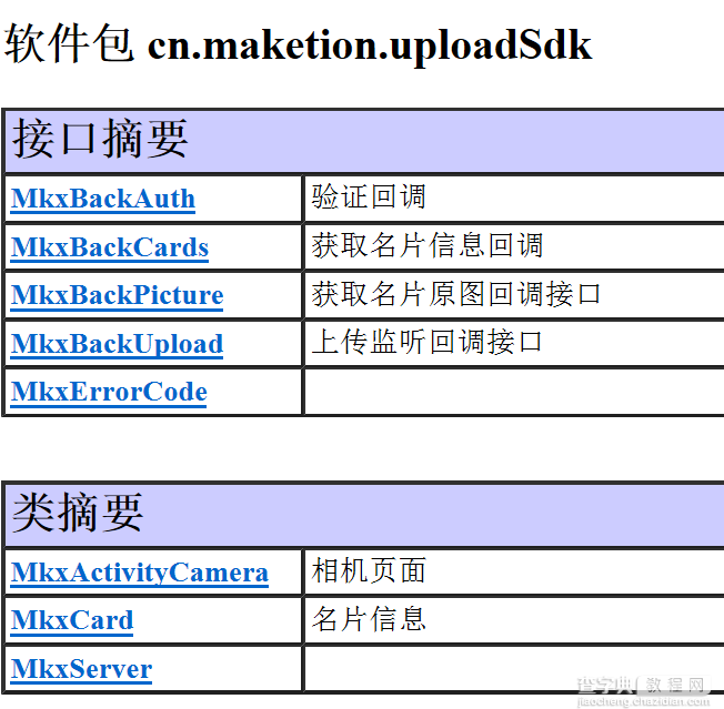 Android中加入名片扫描功能实例代码1