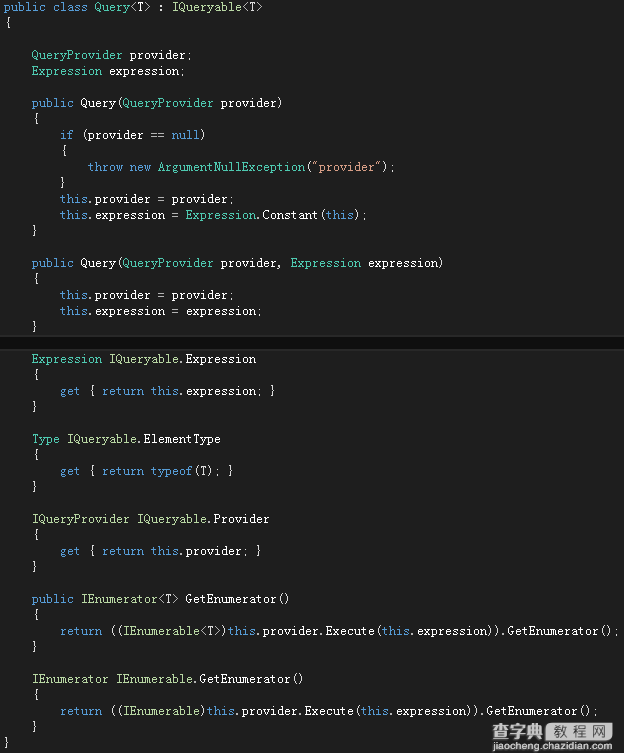 C# Entity Framework中的IQueryable和IQueryProvider详解6