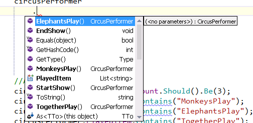 C#中设计、使用Fluent API1