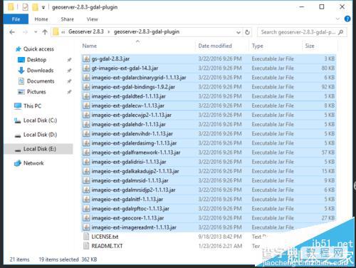 Windows系统安装Geoserver与GDAL插件教程14