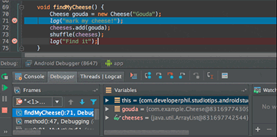 简单实用的Android studio 调试技巧8