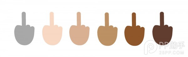 win10 emoji表情支持竖中指表情 节操何在?1