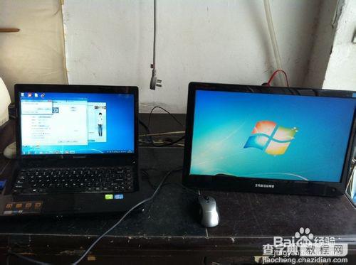 win7统笔记本双显示器共用一个画面的教程4