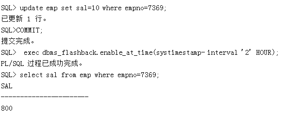 Oracle数据库数据丢失恢复的几种方法总结22