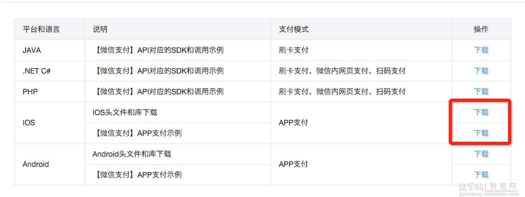 iOS集成微信支付开发1