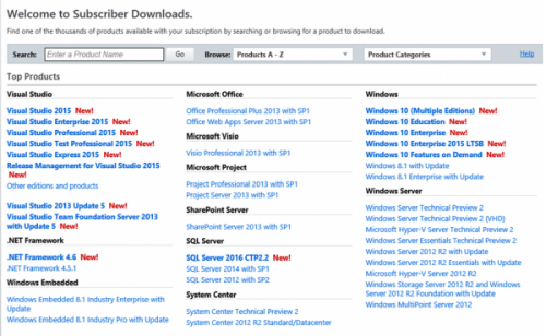 MSDN订阅用户可提前手工下载Win10安装包和免费使用激活密码1