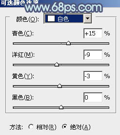 photoshop利用通道替换为外景人物调制出冷酷的青蓝色效果10