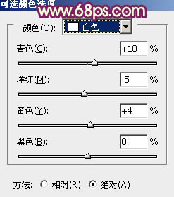 Photoshop为偏暗的外景人物加上柔和的黄紫色效果教程26