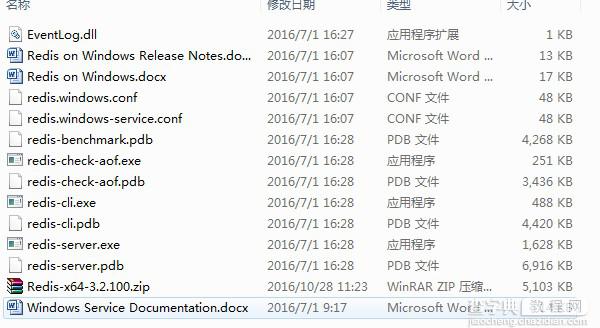 Windows下Redis安装配置教程1