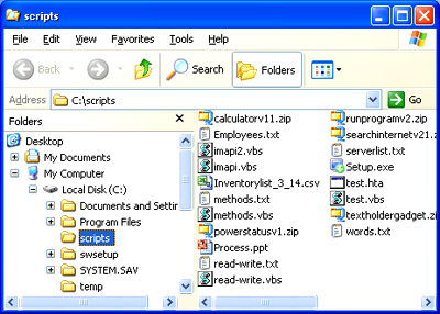 用vbs实现在启动 Windows 资源管理器时打开特定文件夹1