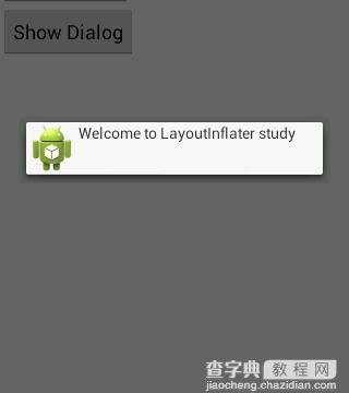 基于Android LayoutInflater的使用介绍1