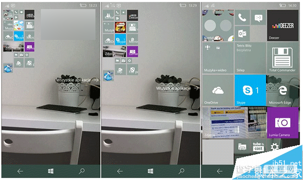 最新Win10 Mobile越狱破解 开始屏幕可展示多达80列动态磁贴1