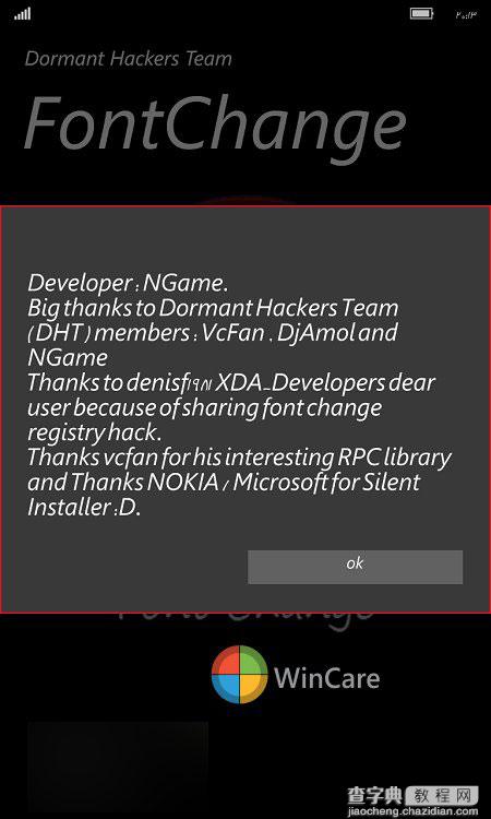 Win10 Mobile越狱解锁部署：一款替换字体的应用程序出现3