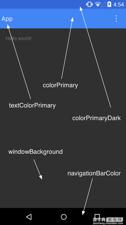 Android App仿QQ制作Material Design风格沉浸式状态栏7