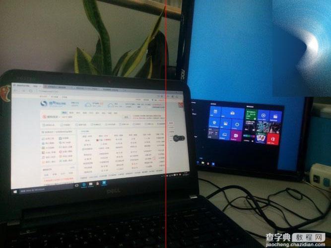 Win10系统下怎么给电脑设置双屏显示？1