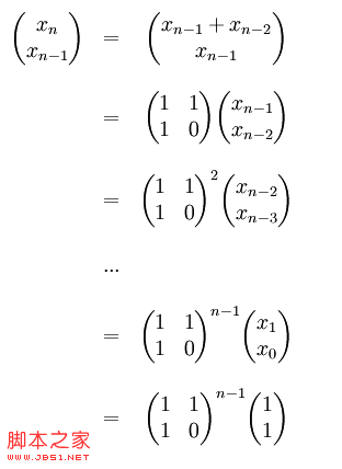 求斐波那契(Fibonacci)数列通项的七种实现方法1