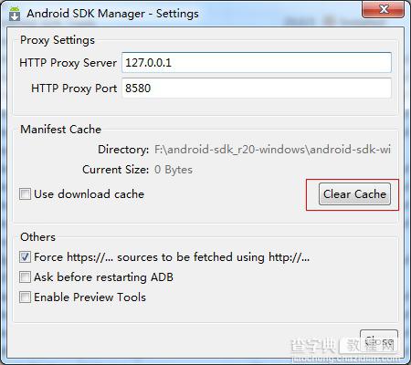 Android SDK三种更新失败及其解决方法8