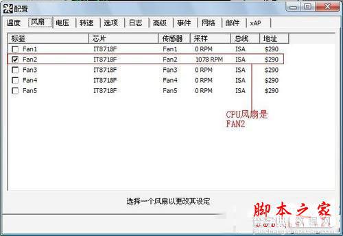 Win7应该怎么利用SpeedFan控制CPU风扇转速5