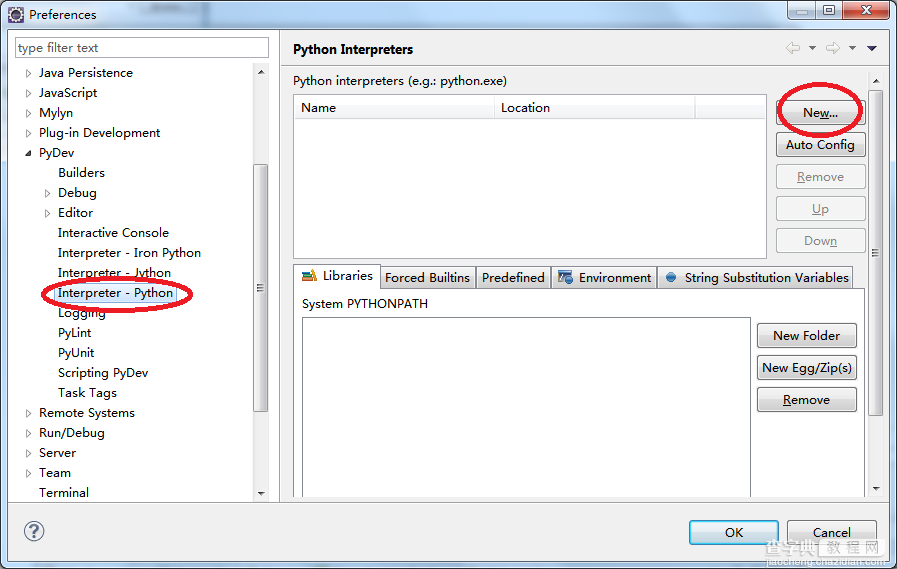 Windows下Eclipse+PyDev配置Python+PyQt4开发环境3