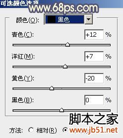 为绿色外景人物图片增加朦胧的淡黄色效果ps教程6