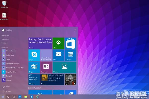 [图]Win10 Insider Preview Build 10074界面抢先看2