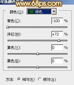 Photoshop将趴在草地上的可爱女孩加上甜美的秋季黄褐色4