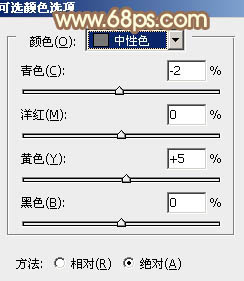 Photoshop给外景人物图片打造出柔美的秋季棕黄色35