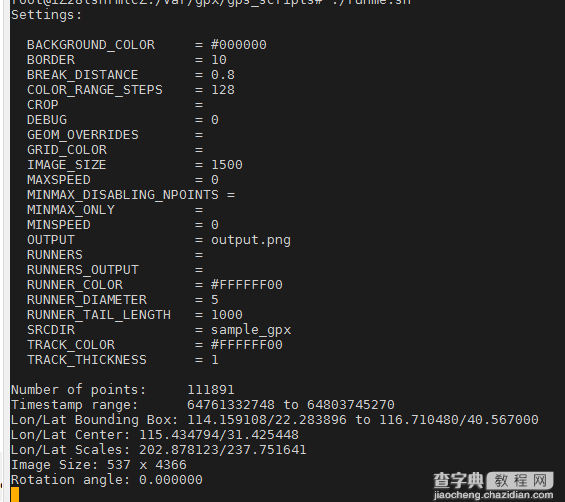 Python和Perl绘制中国北京跑步地图的方法7