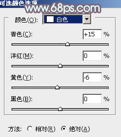 Photoshop为树林人物图片打造流行的橙黄色13