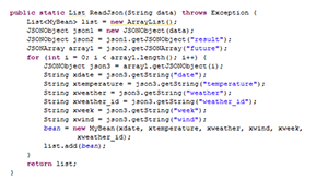 JSON解析和XML解析区别对比4