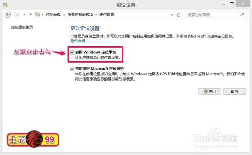 Win8.1系统自带的“定位设置”功能怎么使用？5