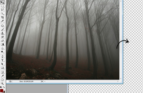 PhotoShop合成制作迷雾森林中的小红帽巫女场景教程7