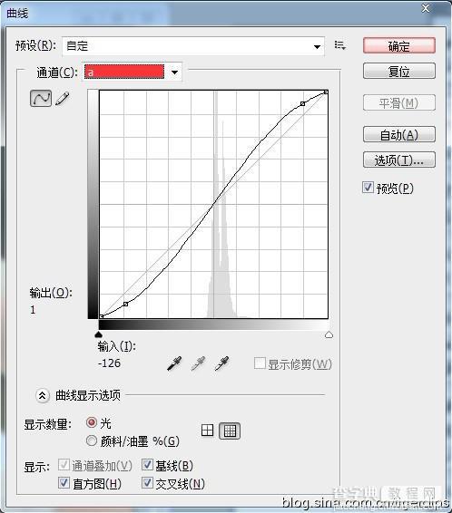 Photoshop使用Lab模式为外景美女调制出通透的蜜糖色4