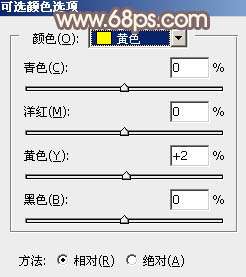 Photoshop调制出漂亮的红褐色树林人物图片36