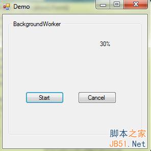 C# BackgroundWorker组件学习入门介绍3