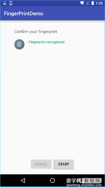 Android 6.0指纹识别App开发案例11