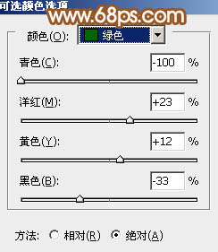 Photoshop为树林人物照片加上淡淡的黄褐色效果8