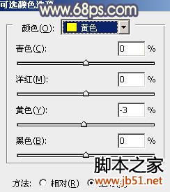 为绿色外景人物图片增加朦胧的淡黄色效果ps教程14