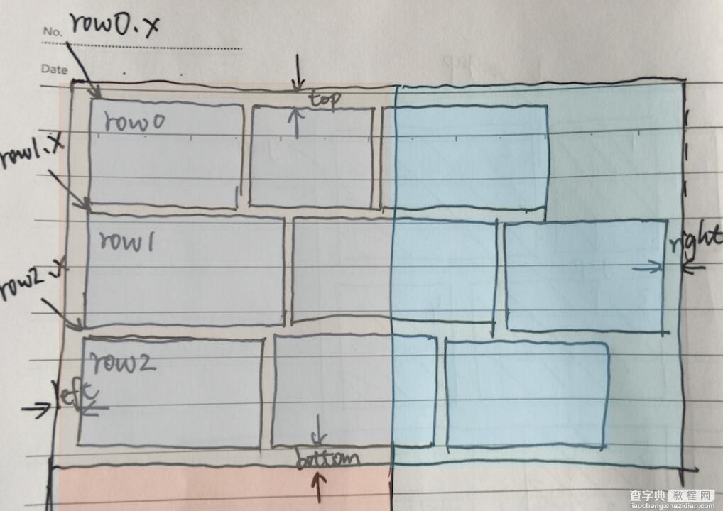 iOS实现水平方向瀑布流4