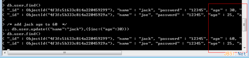 MongoDB入门教程之细说MongoDB数据库的增删查改操作8