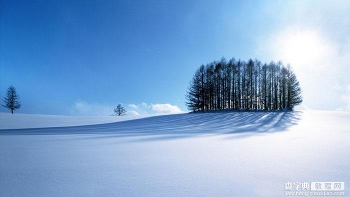 Photoshop将婚片打造出唯美的梦幻冬季雪景效果6