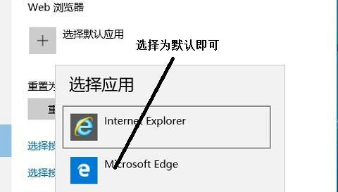 win10怎么把edge设置为默认浏览器？edge设置为默认浏览器教程4