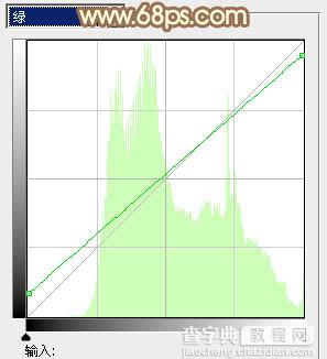 Photoshop给外景人物图片打造出柔美的秋季棕黄色11