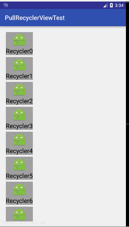 Android RecyclerView添加上拉加载更多功能1